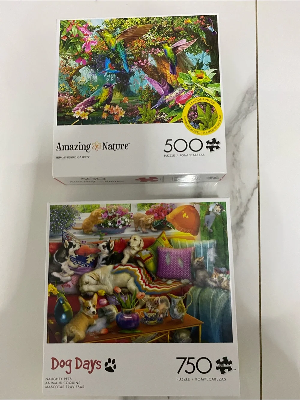 Set of two puzzles